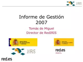 Informe de Gestión 2007