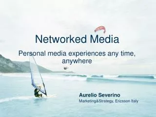 Networked Media