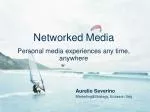 Networked Media - slide 1