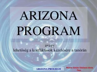 ARIZONA PROGRAM