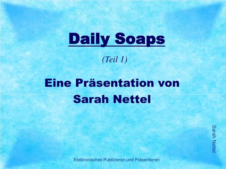 daily soaps