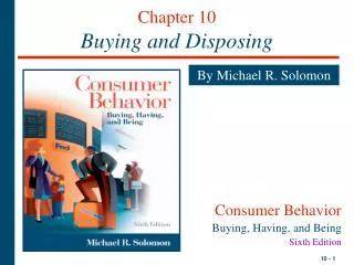 Chapter 10 Buying and Disposing