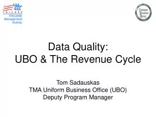 Data Quality: UBO &amp; The Revenue Cycle