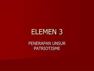 ELEMEN 3