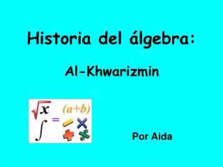 historia del lgebra