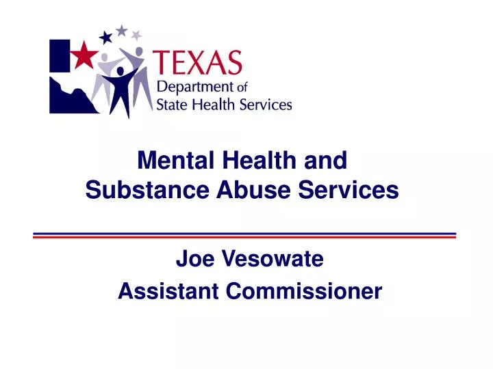 mental health and substance abuse services