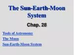 The Sun-Earth-Moon System - slide 1