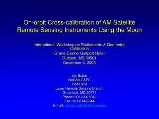 On-orbit Cross-calibration of AM Satellite Remote Sensing Instruments Using the Moon