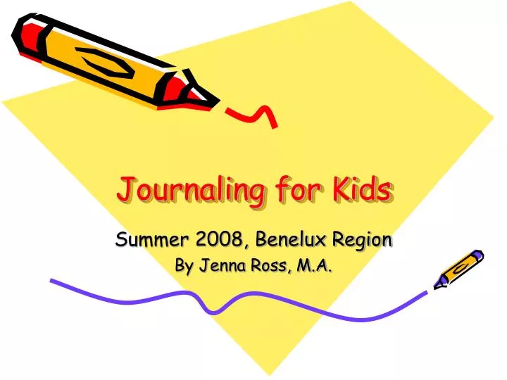 journaling for kids