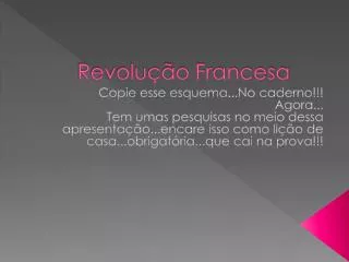 revolu o francesa