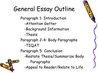 General Essay Outline