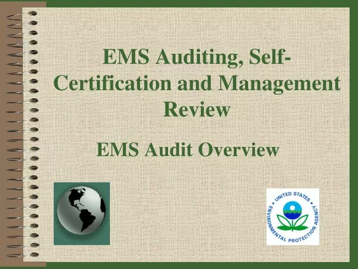 ems auditing self certification and management review