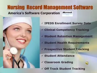 Nursing Record Management Software