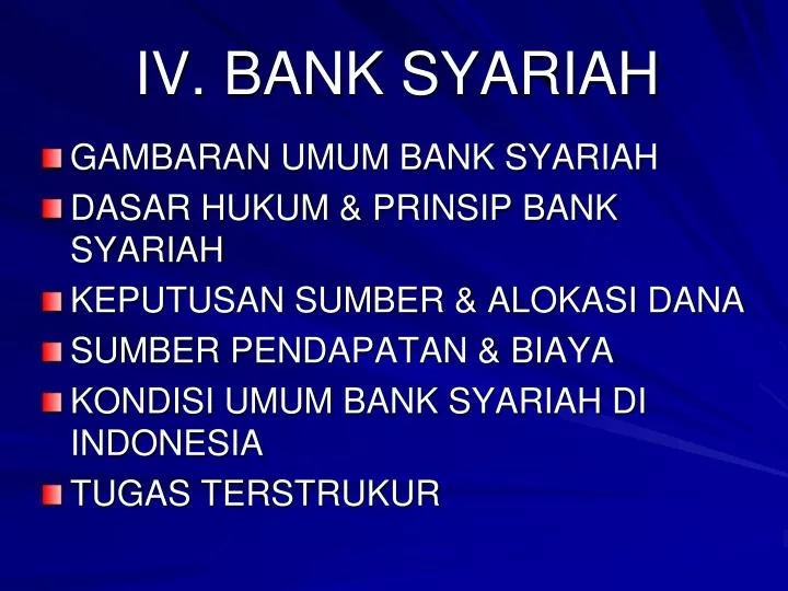iv bank syariah