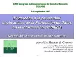 XXVI Congreso Latinoamericano de Derecho Bancario COLADE 3 de septiembre 2007
