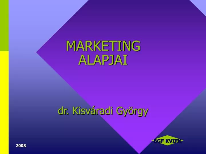 marketing alapjai dr kisv radi gy rgy