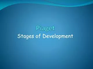 Piaget