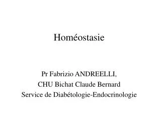 hom ostasie