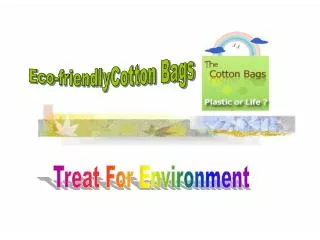 Eco Friendly Cotton Bags ???Amble Towards chic Eco World