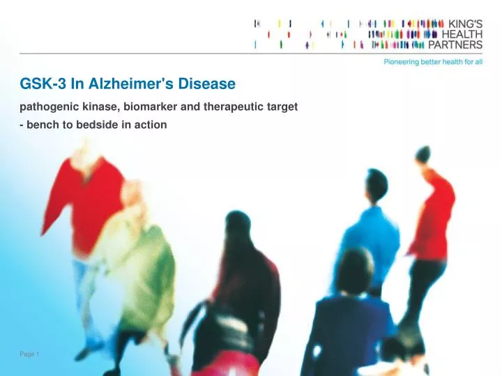 gsk 3 in alzheimer s disease