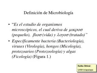 definici n de microbiolog a