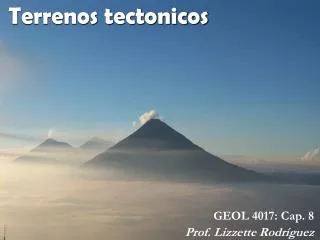 terrenos tectonicos