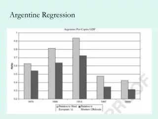 Argentine Regression