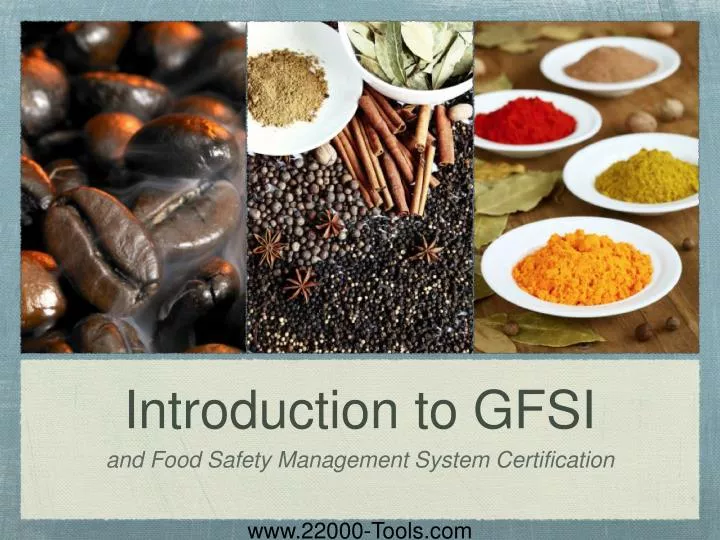 introduction to gfsi