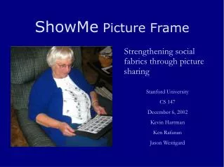 ShowMe Picture Frame