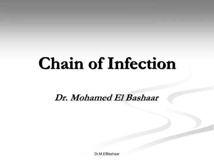 chain of infection
