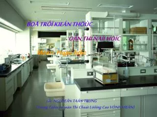 oân thi ñaïi hoïc