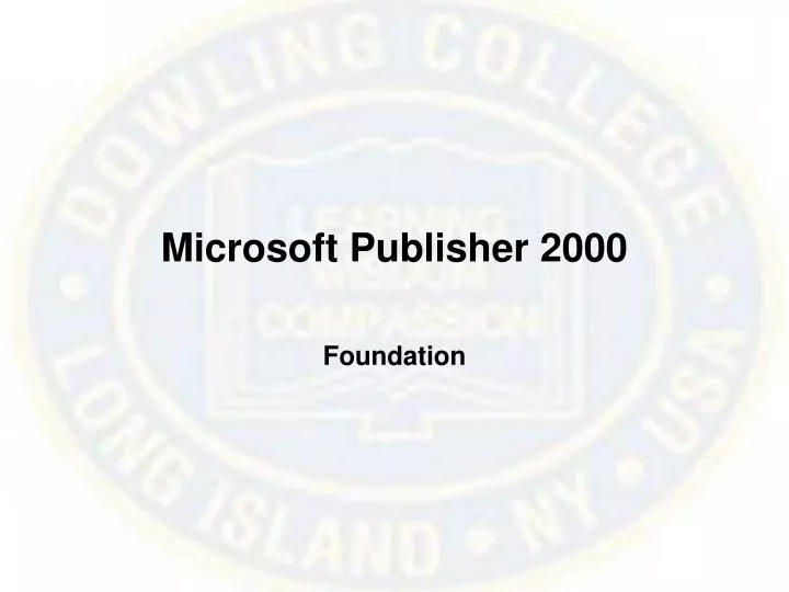 microsoft publisher 2000