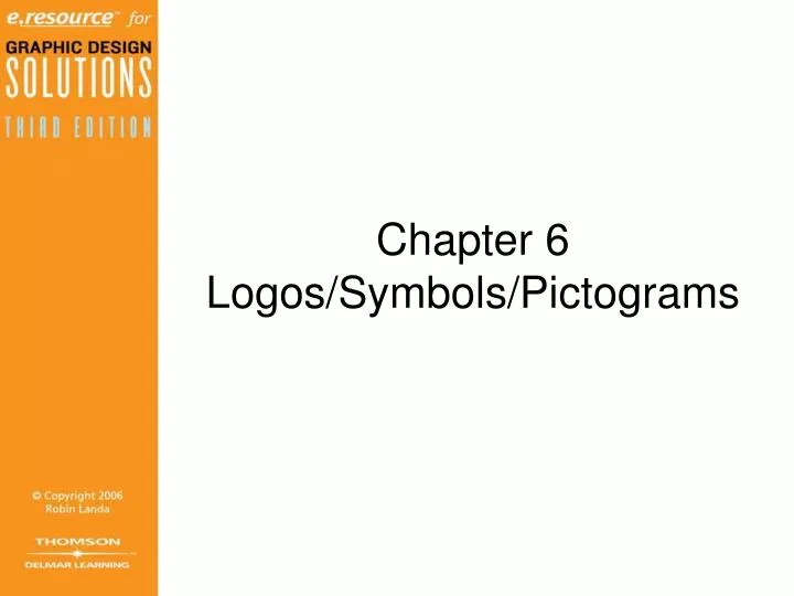 chapter 6 logos symbols pictograms