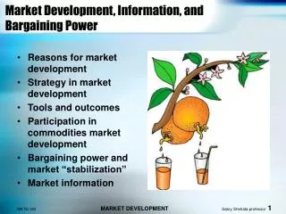 Market Development, Information, and Bargaining Power