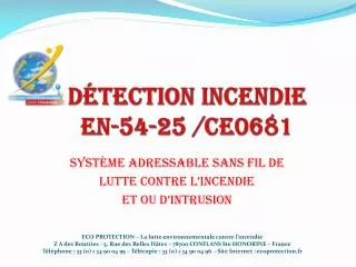 d tection incendie en 54 25 ce0681