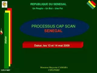 REPUBLIQUE DU SENEGAL