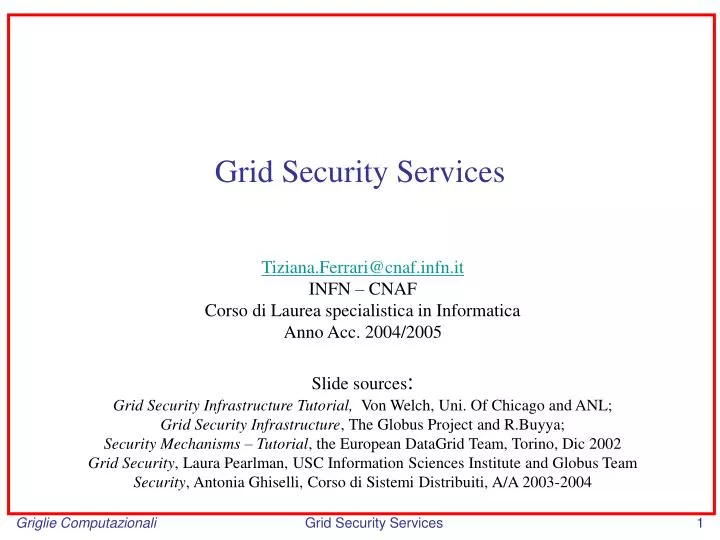 grid security services
