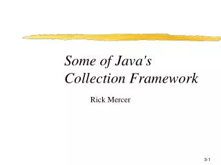 Some of Java's Collection Framework