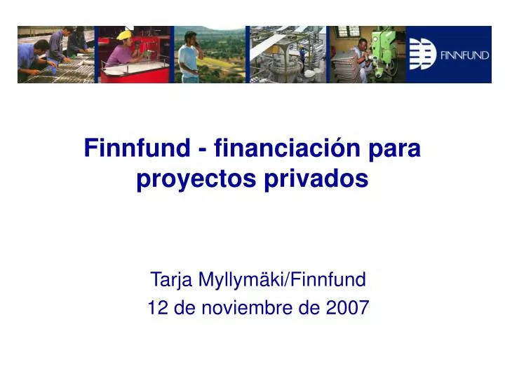 finnfund financiaci n para proyectos privados