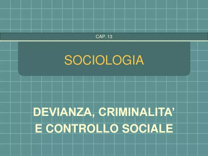 sociologia
