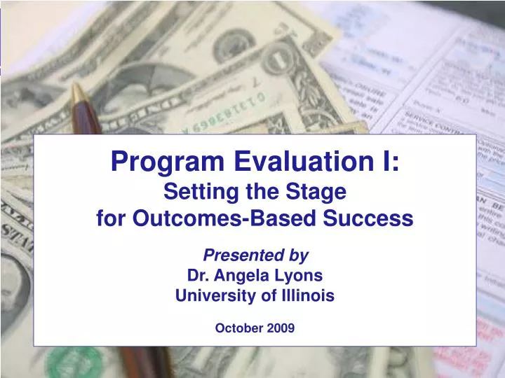 some practical tips for measuring financial success dr angela lyons university of illinois
