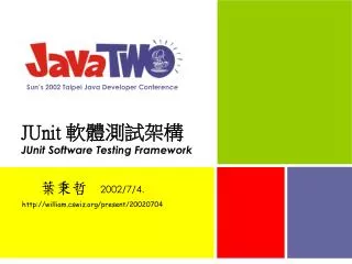 JUnit ???? ?? JUnit Software Testing Framework