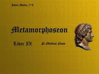 Metamorphoseon