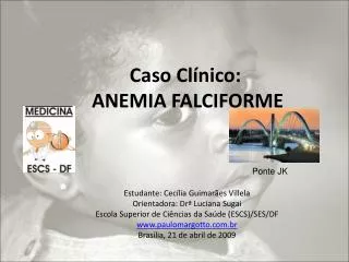 caso cl nico anemia falciforme