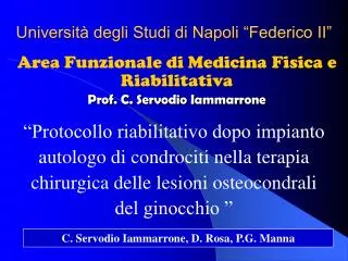 universit degli studi di napoli federico ii