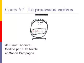 cours 7 le processus carieux