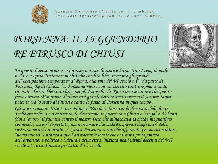 porsenna il leggendario re etrusco di chiusi