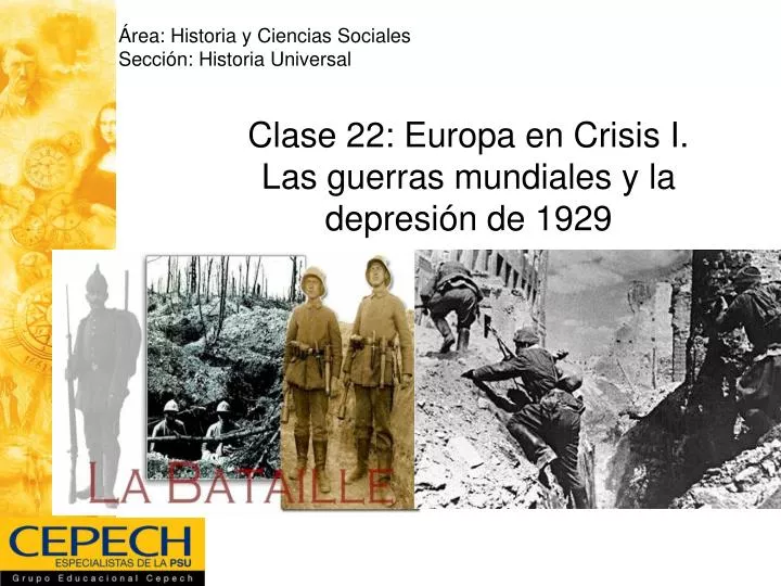 clase 22 europa en crisis i las guerras mundiales y la depresi n de 1929