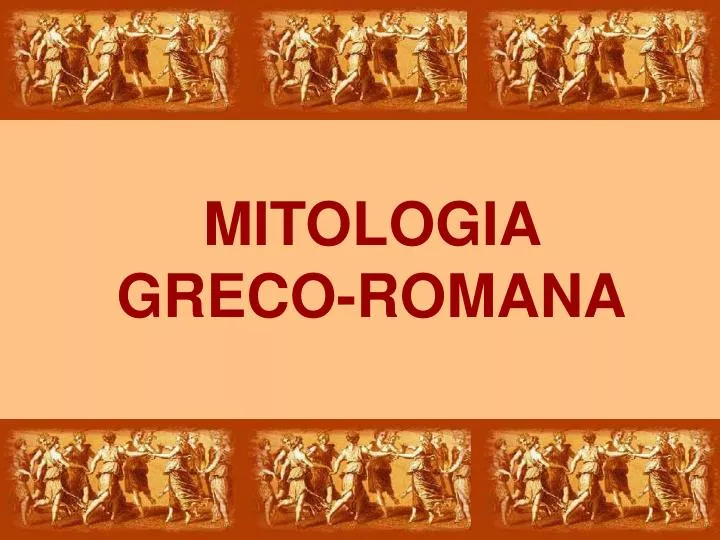 mitologia greco romana