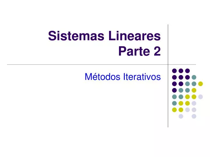 Listas Lineares - Parte 2